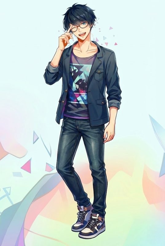 B55-角色信息图工作流-海煌AI